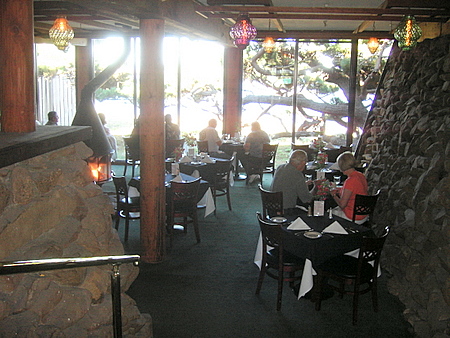 Dining room at the timber cove inn