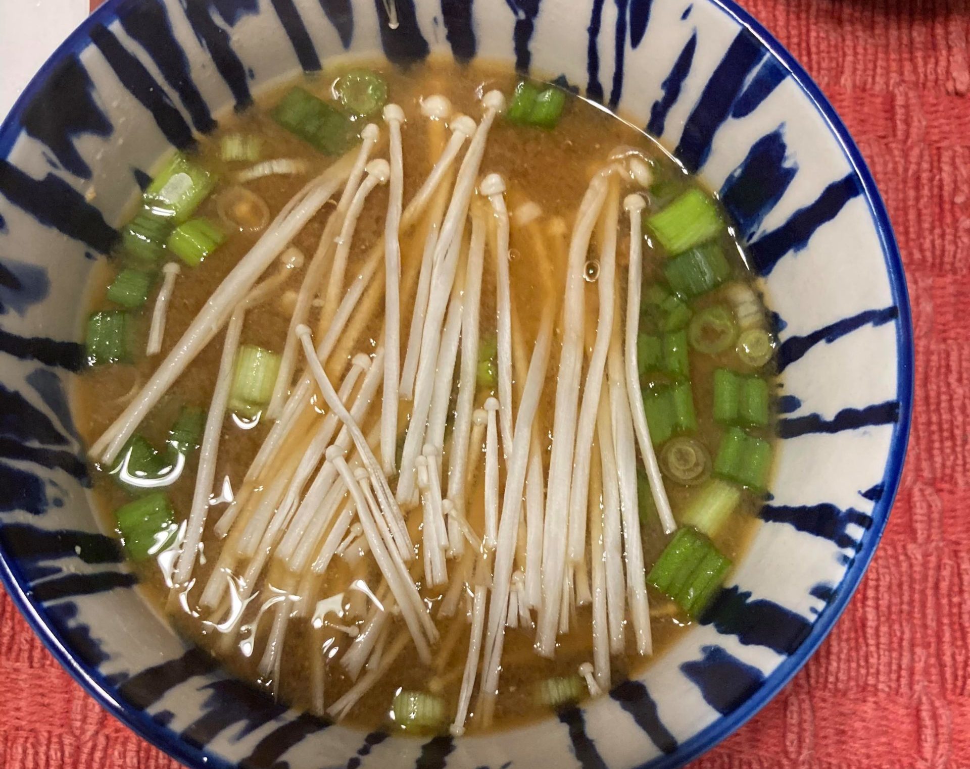 Enoki Miso Soup