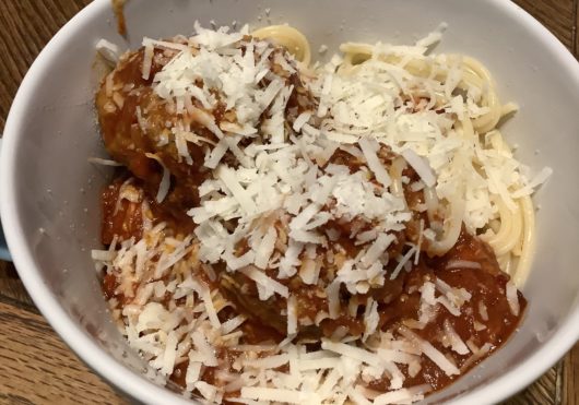 Spaghetti and Meatballs