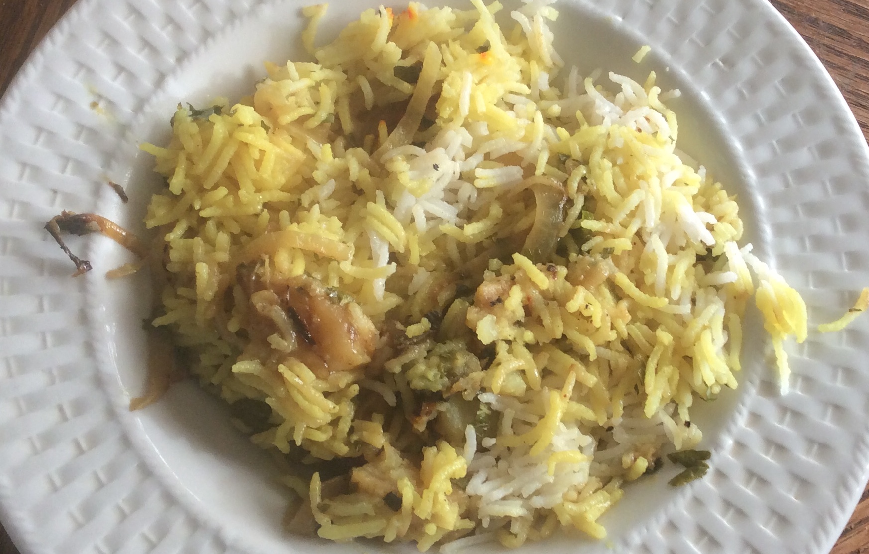 Potato Biryani