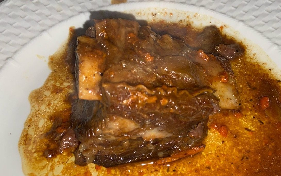 Braised Short Ribs with Orange