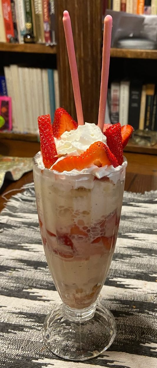 Japanese-style Strawberry Parfait