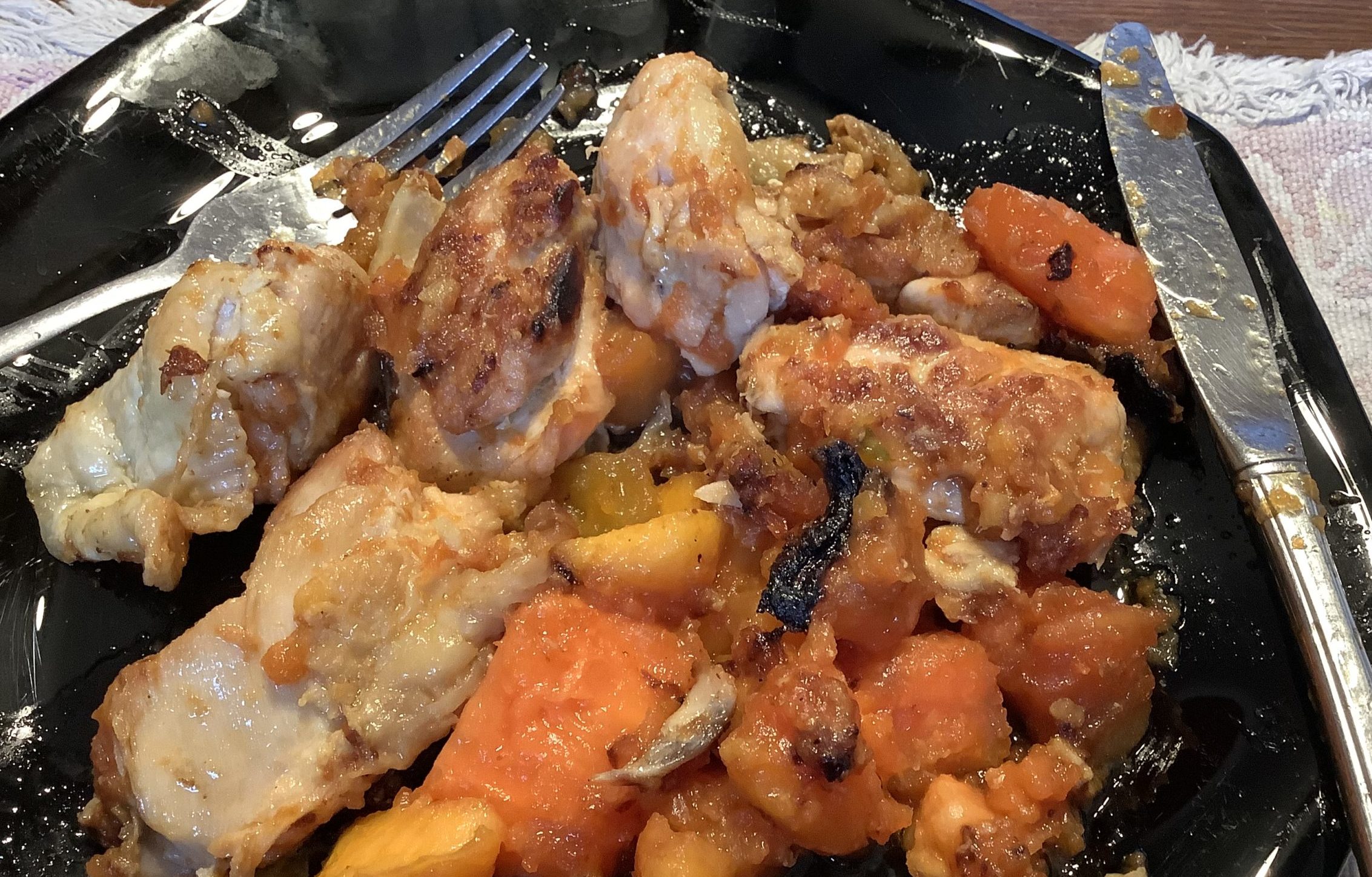 Chicken with Papaya