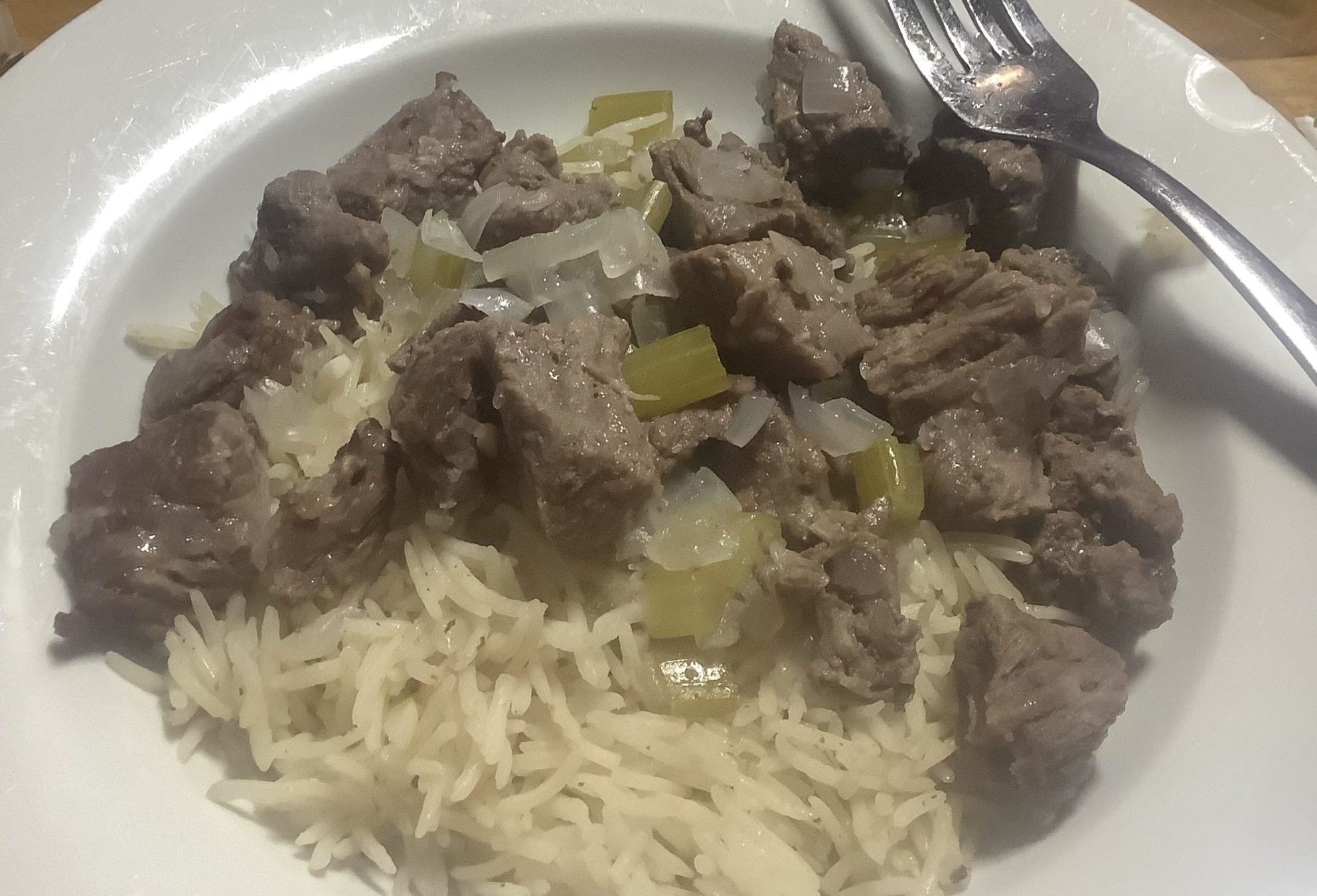 Lemon Flavored Beef and Rice