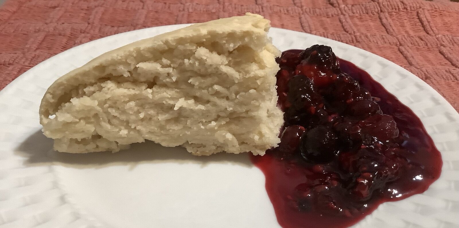 Bannock Bread with Berry Compote