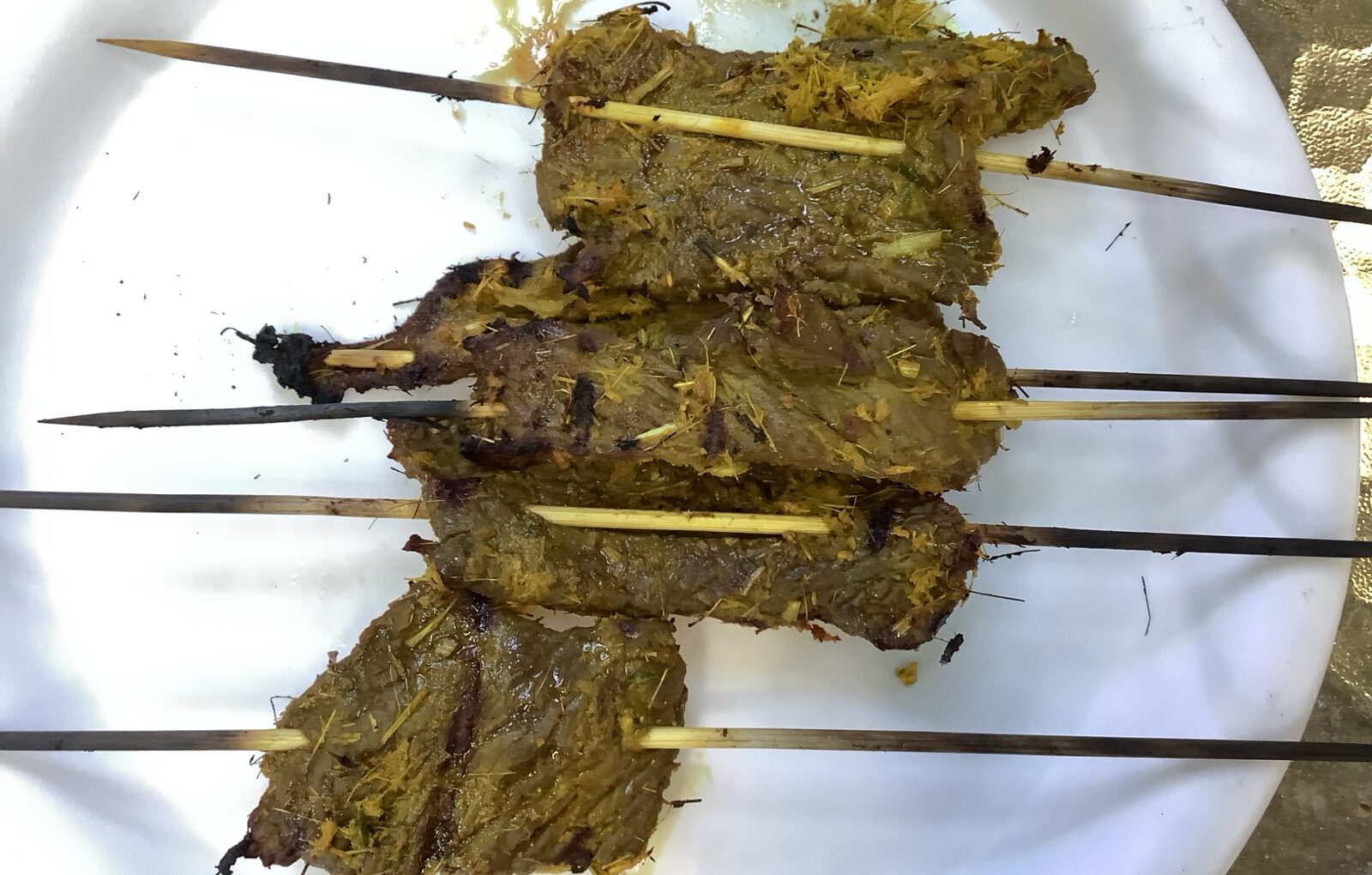Cambodian Beef Steak on a Stick
