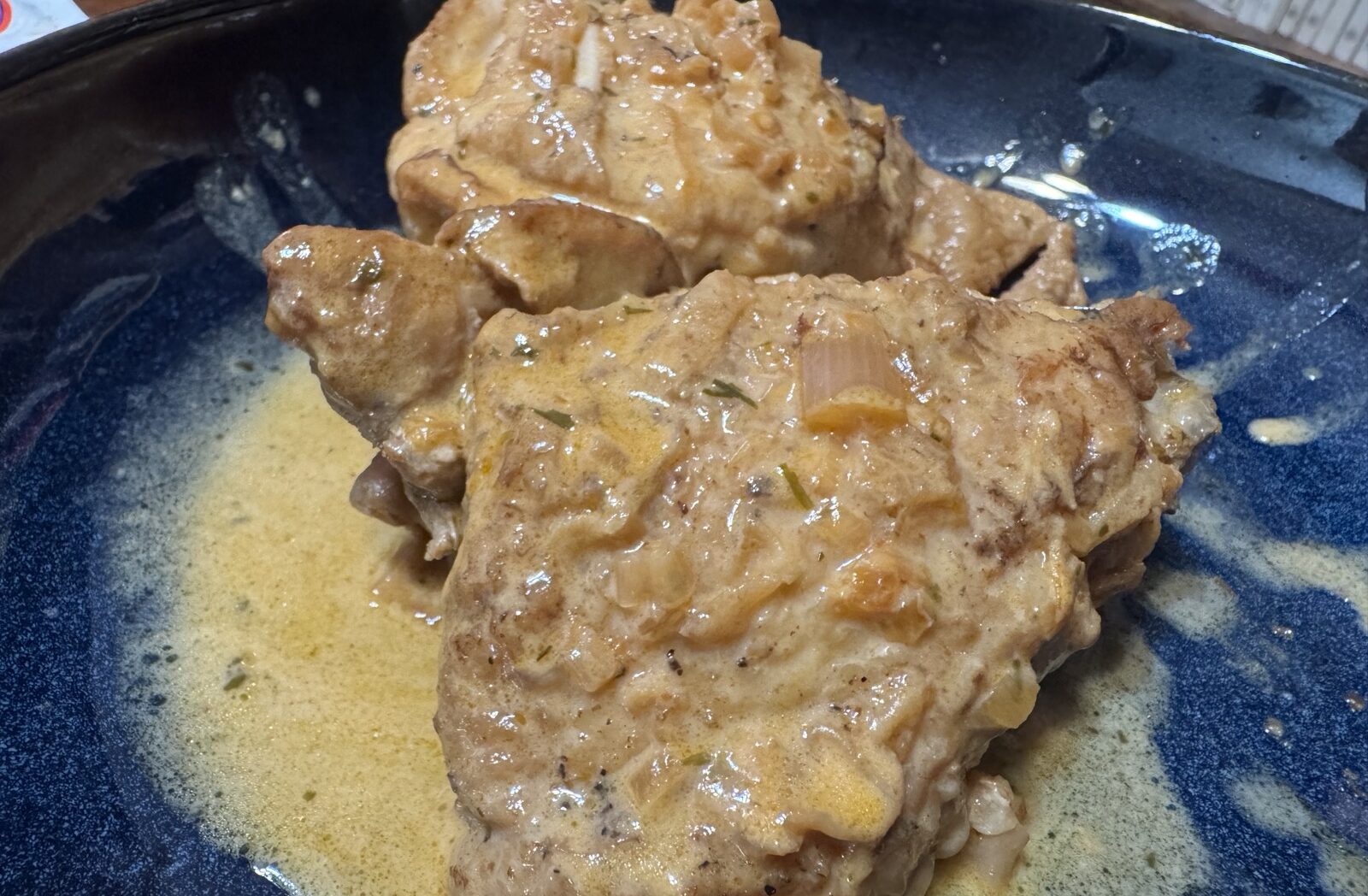 Chicken Lyonnaise