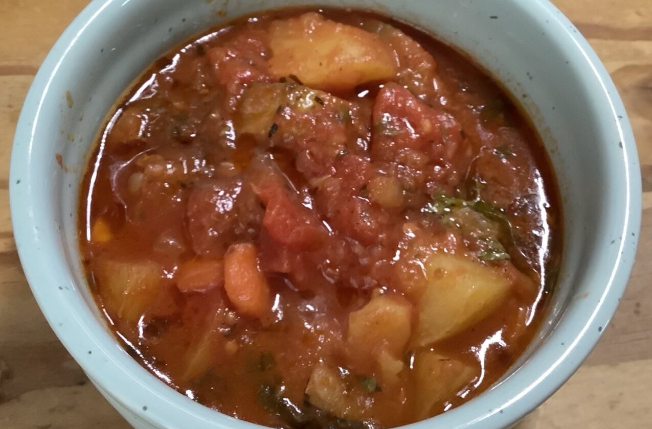 Macedonian Braised Potatoes 
