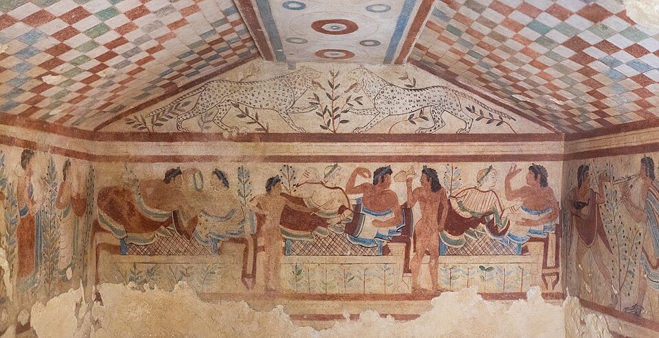 Monterozzi necropolis — Tomb of the Leopards