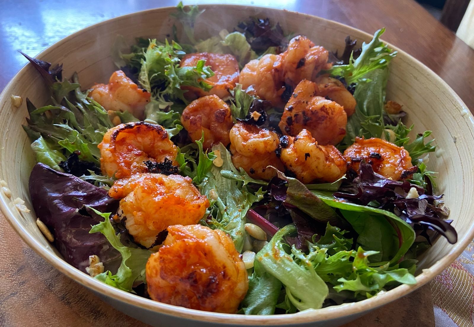 K-Mex shrimp salad