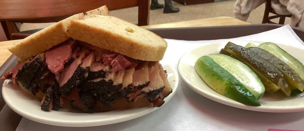 pastrami sandwich